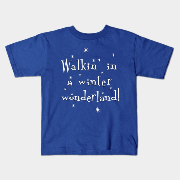 Winter Wonderland Kids T-Shirt by Vandalay Industries